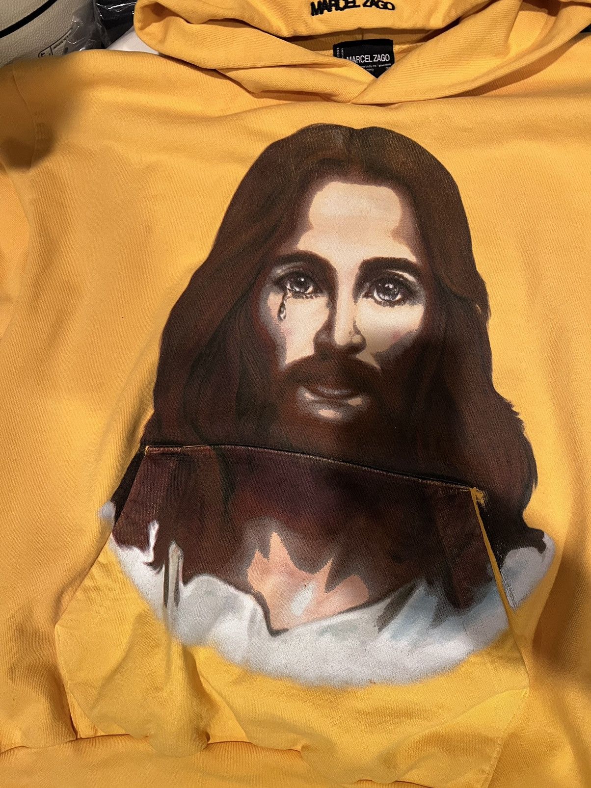 Marcel Zago Steakle v1 Yellow Hoodie | Marcel Zago Size US M / EU 48-50 / 2 - 2 Thumbnail