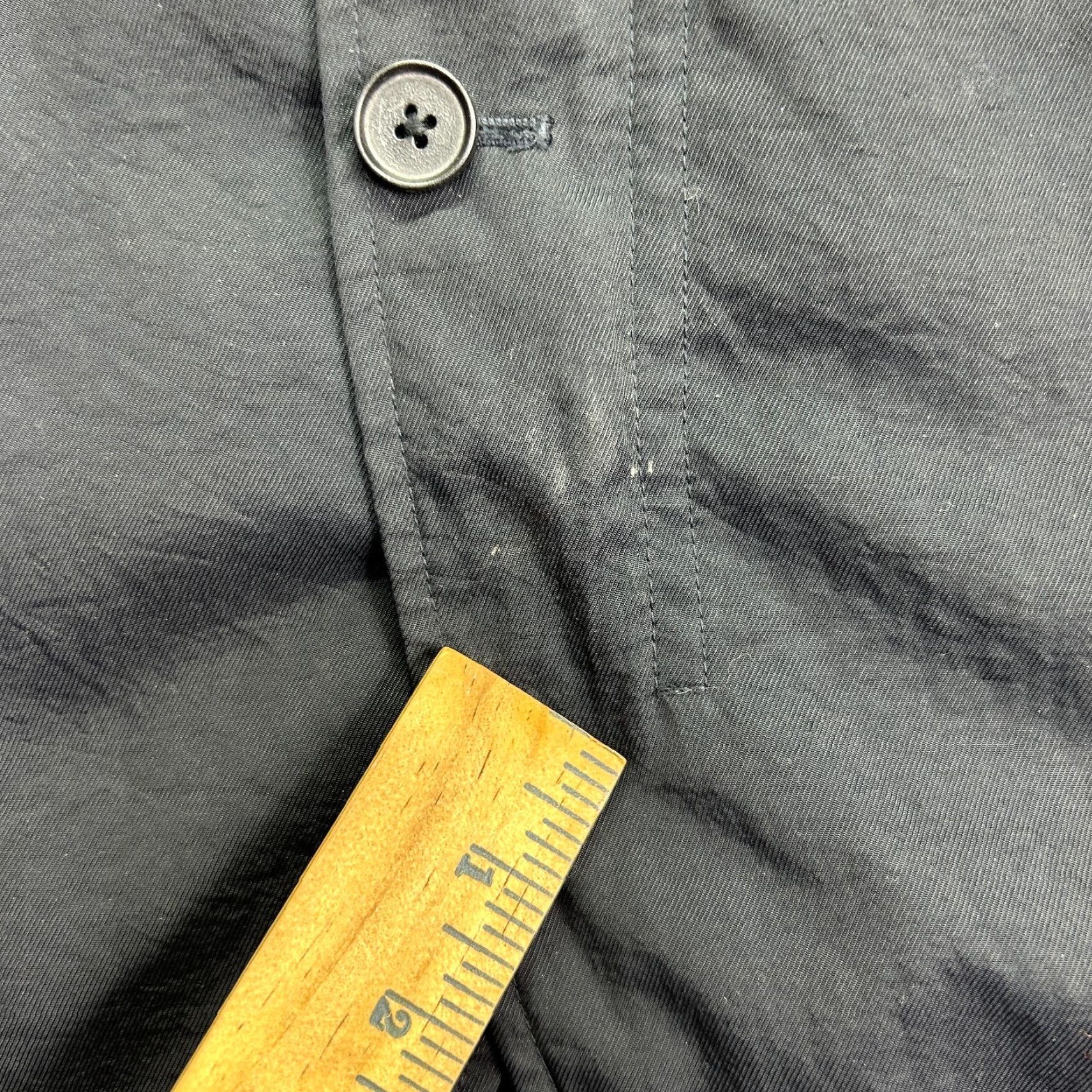 Vince Vince Blazer Mens 46 Navy Blue Tech Fabric Casual Formal 100% Authentic USA Seller Mens Size 46R - 3 Thumbnail