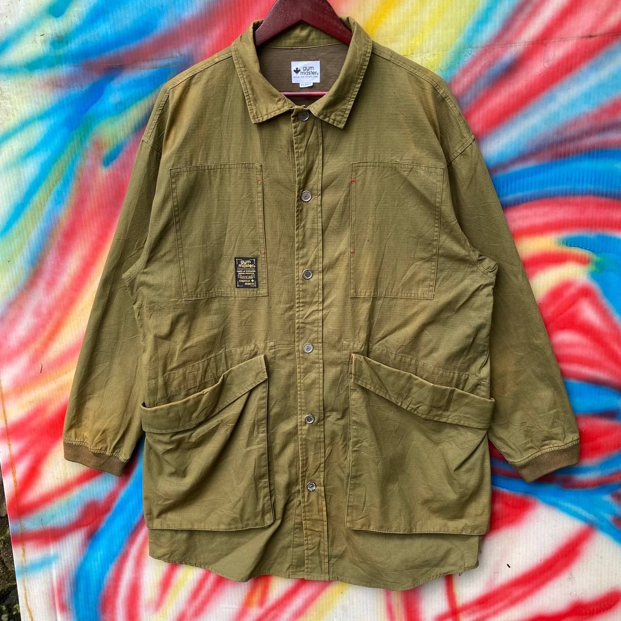 Japanese Brand × Vintage Vintage Gym Master Sun Faded Jacket Size US XL / EU 56 / 4 - 1 Thumbnail
