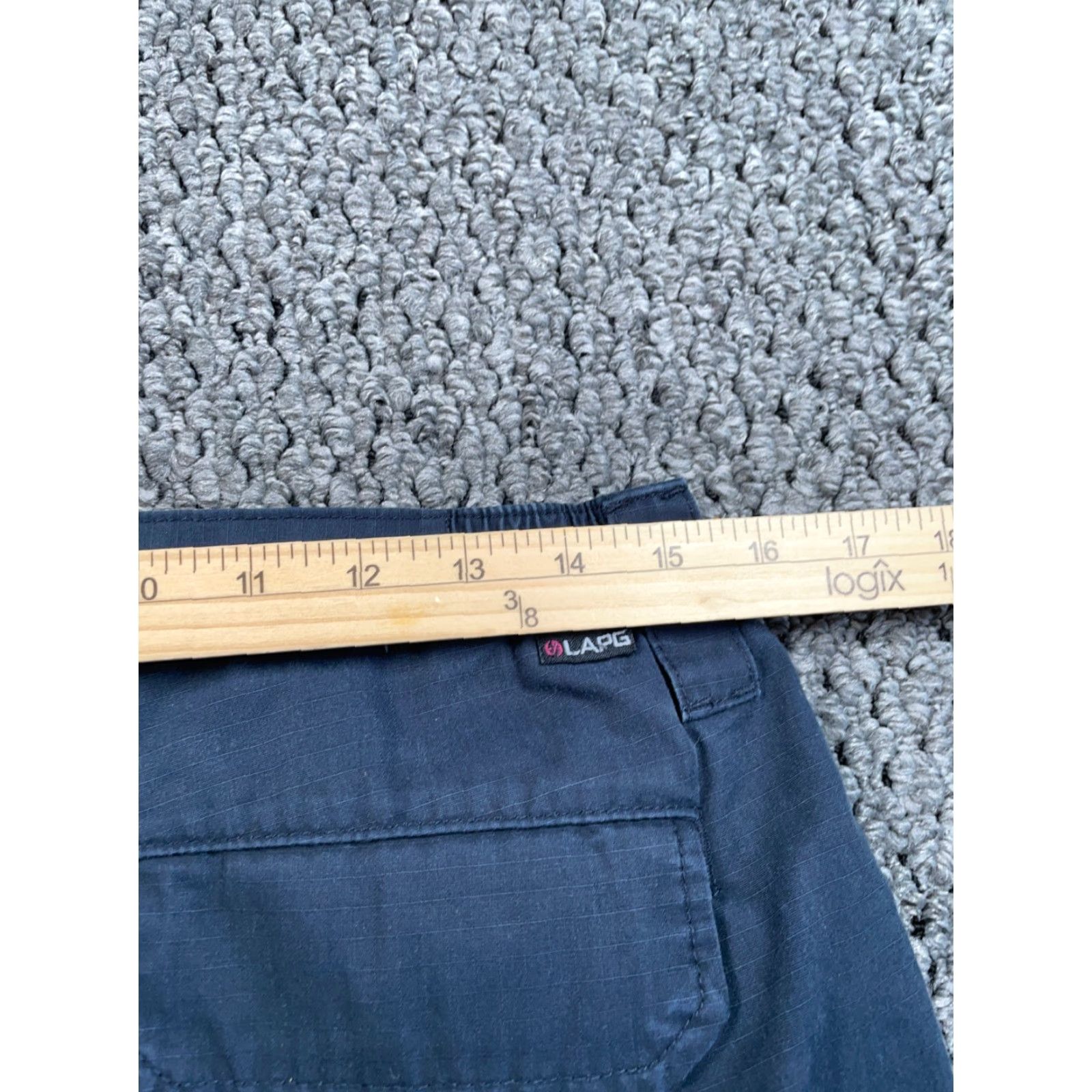 Vintage Military Tactical Pants Women's 10 (31 x 30.5) Dark Blue Ripstop Fabric Size 32" / US 10 / IT 46 - 5 Thumbnail