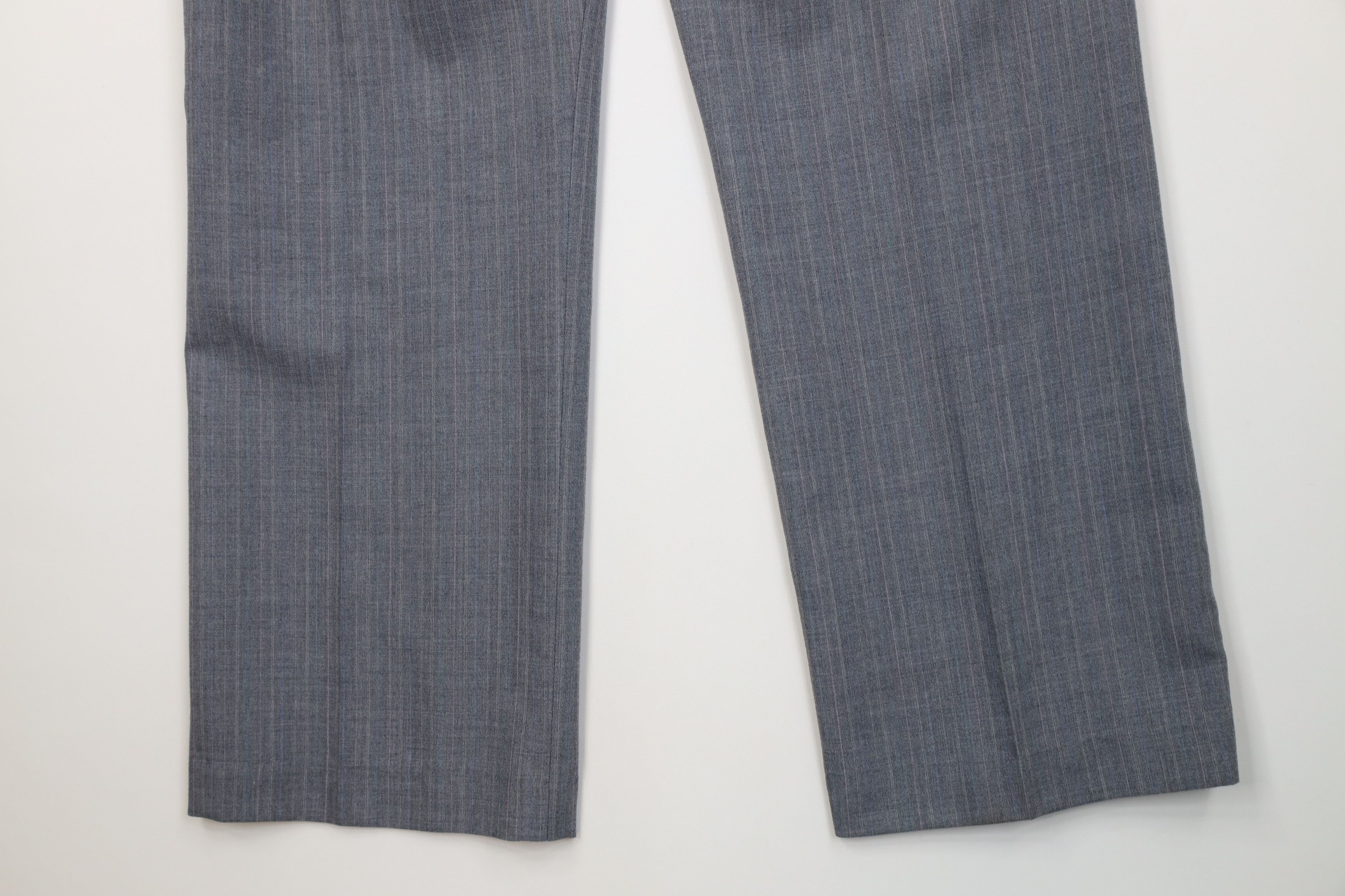 Vintage Vintage 70s Streetwear Pinstriped Wide Leg Chino Pants US Size US 34 / EU 50 - 12 Thumbnail