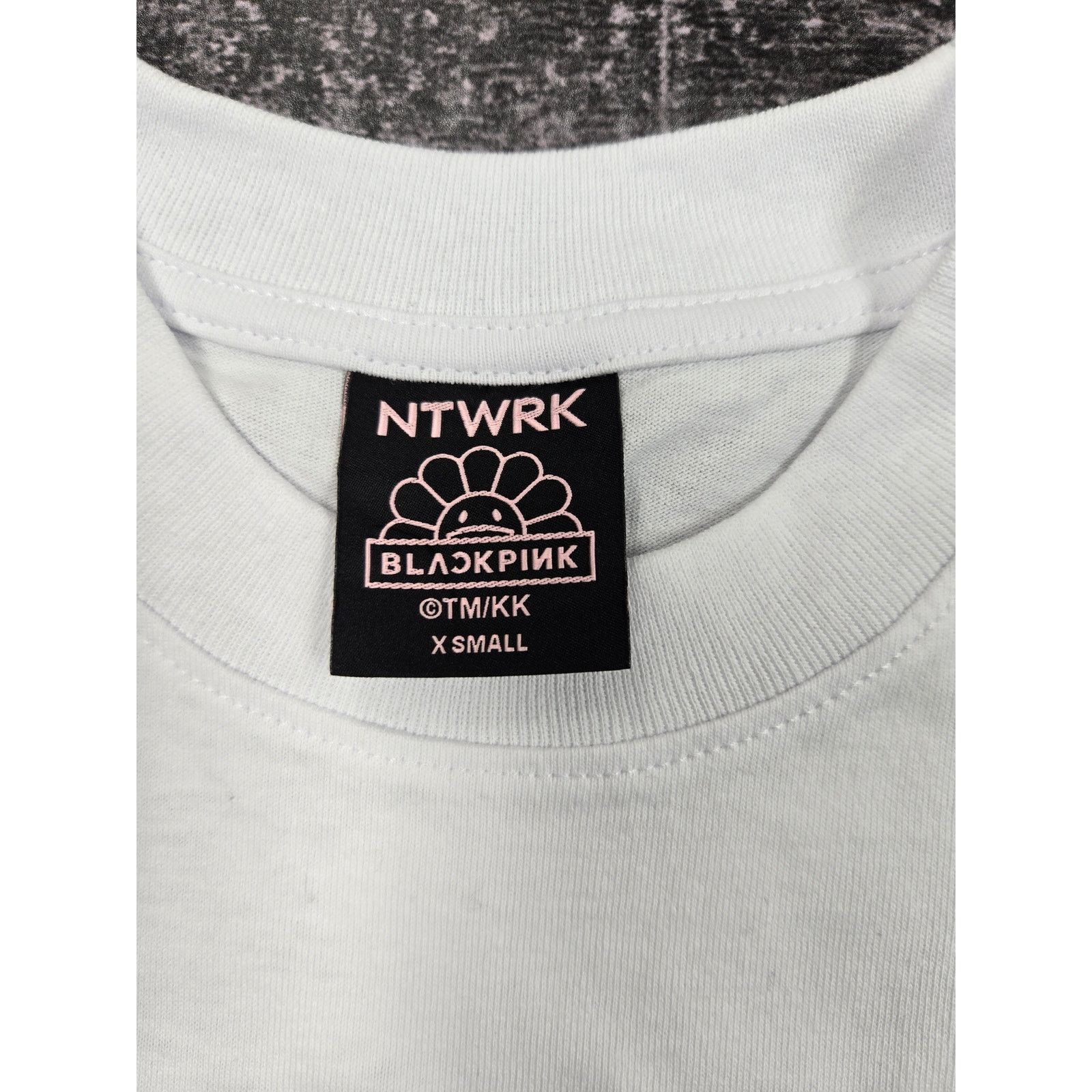 Takashi Murakami BLACKPINK x Murakami White LS Tee Flower Garden Size XS NWT Size XS / US 0-2 / IT 36-38 - 5 Thumbnail