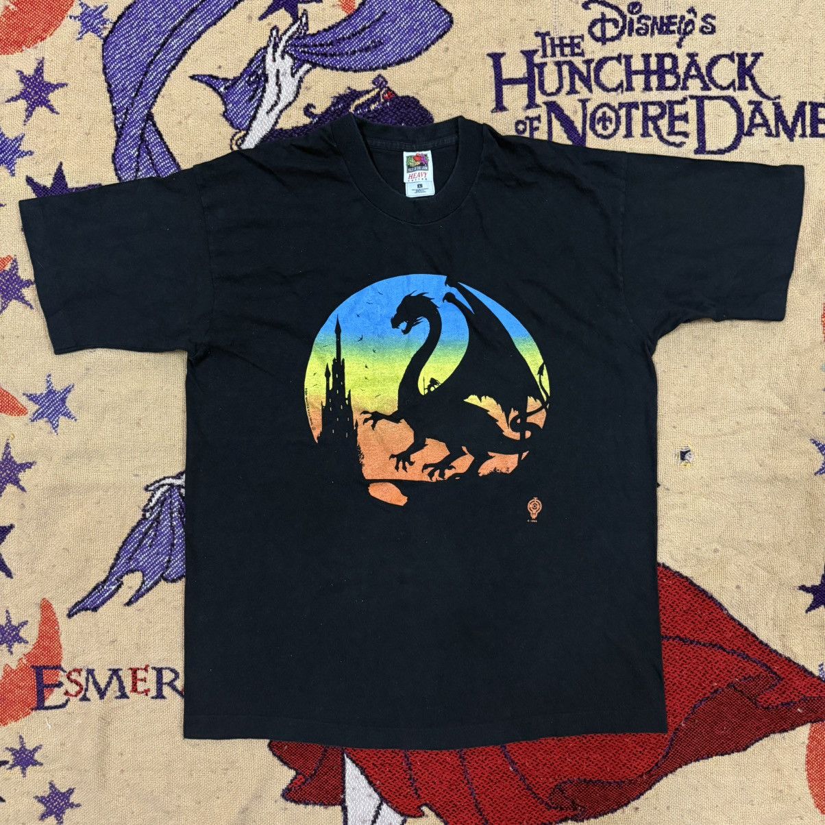 Disney Vintage 90S Alice in Wonderland Mob Town Size US L / EU 52-54 / 3 - 1 Thumbnail