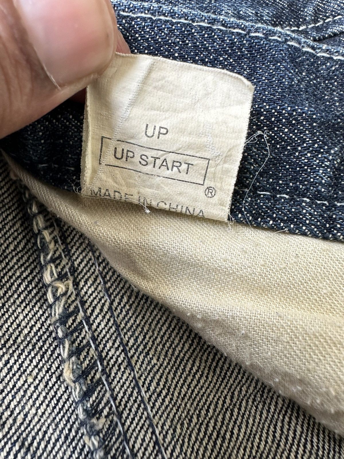 Beauty Beast 32''/42'' - 2000's Up Start Japan 6 pocket jeans Size US 32 / EU 48 - 12 Thumbnail