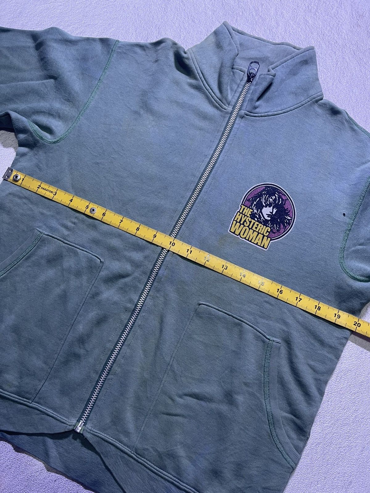 Hysteric Glamour HYSTERIC GLAMOUR bomber jaket big logo Size US M / EU 48-50 / 2 - 15 Thumbnail