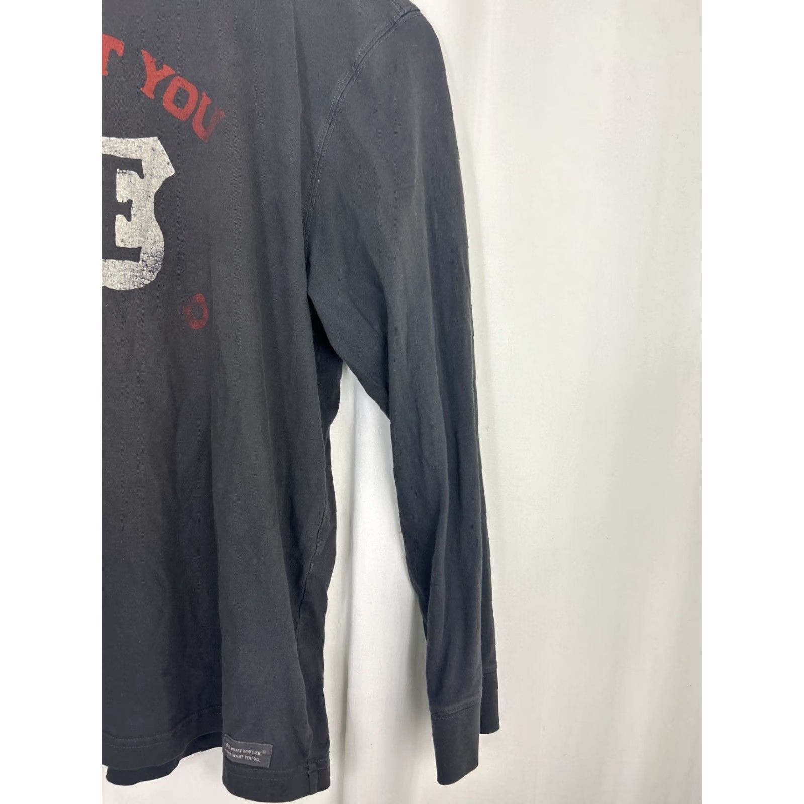 Life is Good Life is Good Mens Large Gray Long Sleeve "Do What You Like" Graphic T-Shirt Size US L / EU 52-54 / 3 - 5 Thumbnail