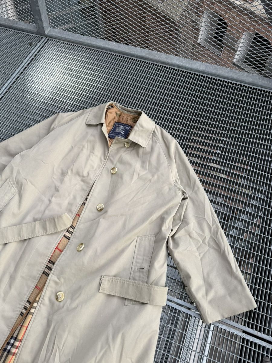 Burberry Burberrys Nova Check Insulated Trench Coat Size US XL / EU 56 / 4 - 4 Thumbnail
