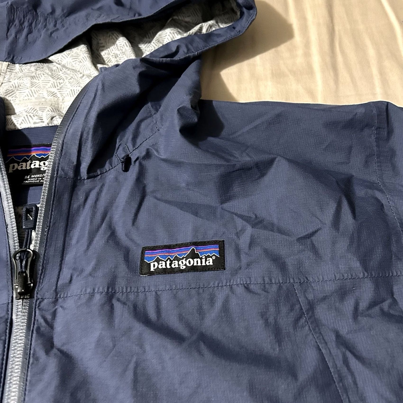 Patagonia Patagonia Jacket Windbreaker Rannerdale Fall 2018 Men M Blue Size US M / EU 48-50 / 2 - 2 Thumbnail