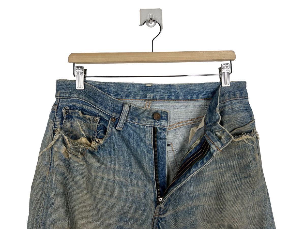 Levi's × Levi's Vintage Clothing 🔥 VINTAGE LEVIS BIG E REDLINE DISTRESSED DENIM Size US 32 / EU 48 - 10 Thumbnail