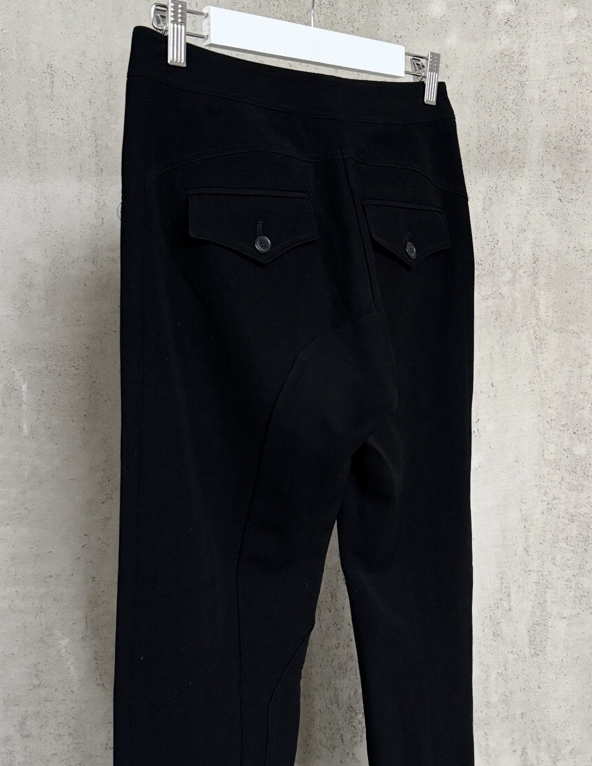 Dior Christian Dior Buttoned Ankle Wool Trousers AW11 Size 27" / US 4 / IT 40 - 4 Thumbnail