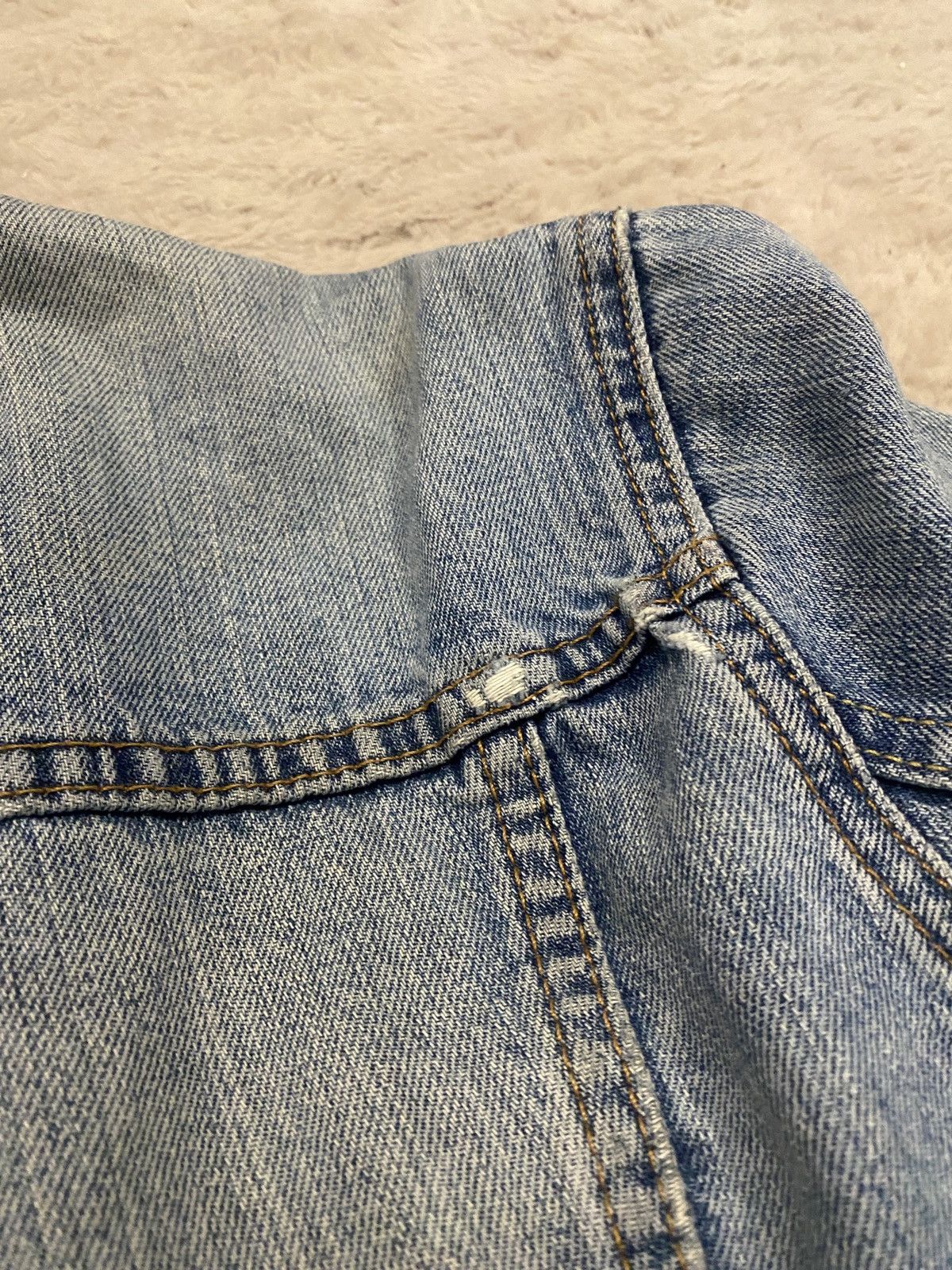 Levi's Levi Strauss denim distreesed jacket Size US M / EU 48-50 / 2 - 12 Thumbnail