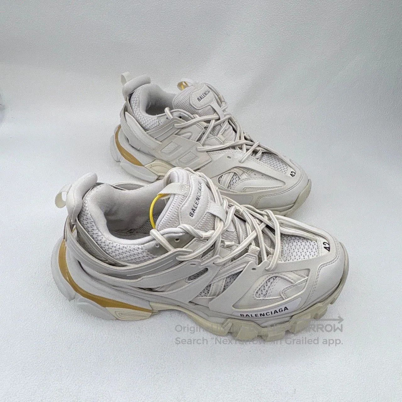 Balenciaga balenciaga track white low-top sneakers. Size US 9 / EU 42 - 3 Thumbnail
