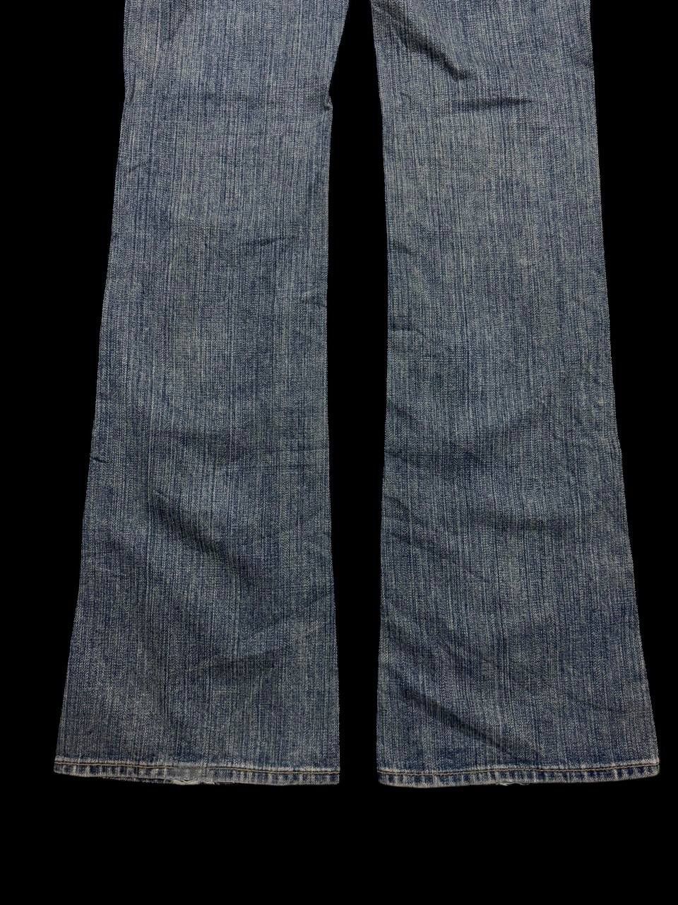 FLARE 90s Brappers Mudwash Distressed Ripped Insane Jeans