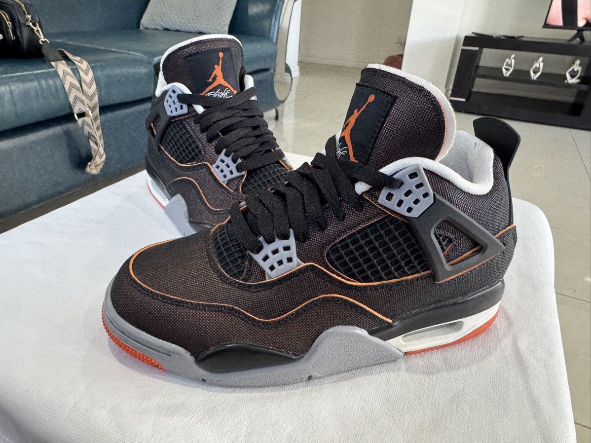Nike Jordan 4 Retro Starfish W Size 6 Us Size US 6 / EU 39 - 2 Thumbnail