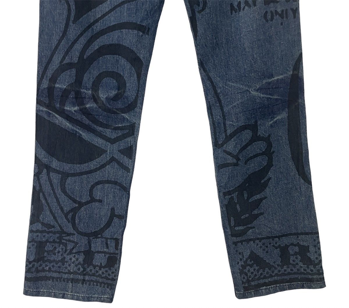 Hysteric Glamour Vintage Hysteric Glamour Kids Distressed Denim Size US 26 / EU 42 - 13 Thumbnail