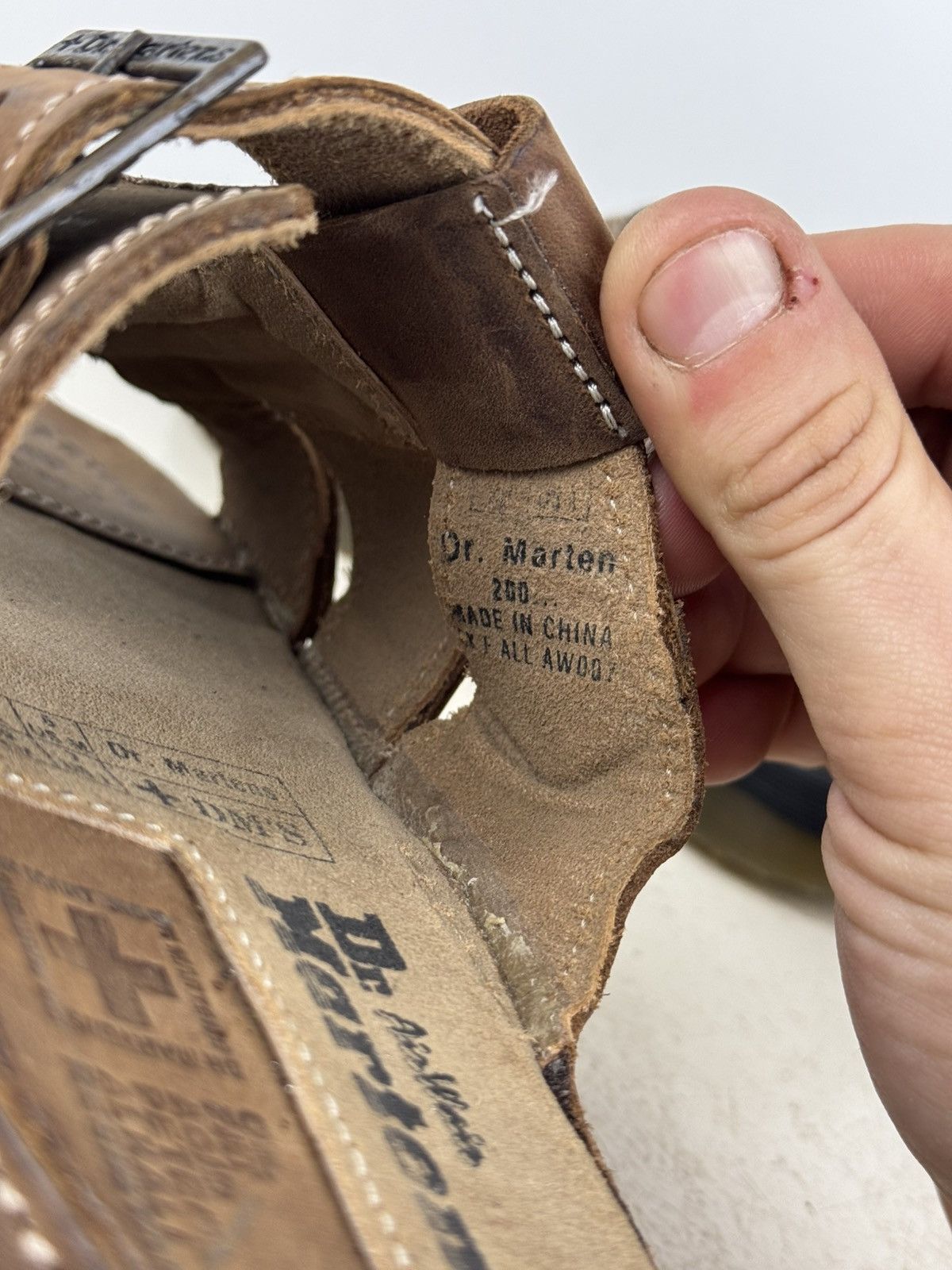 Dr. Martens Dr. Martens open toe sandals, new condition, size 38 Size US 9 / IT 39 - 7 Thumbnail