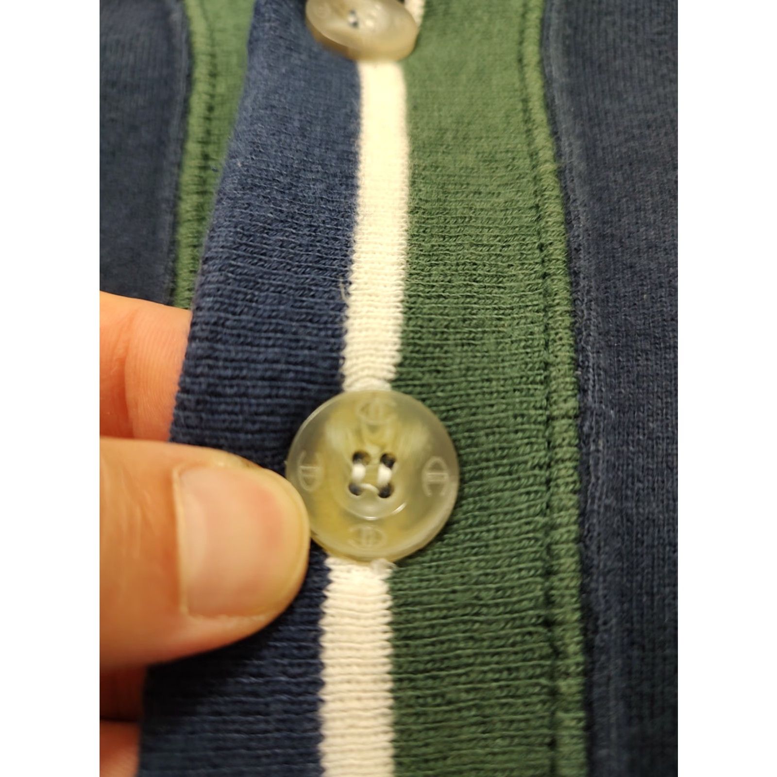 Champion VINTAGE Champion Cardigan Mens L Navy St Thomas Embroidered Logo Made In USA 80s Size US L / EU 52-54 / 3 - 7 Thumbnail