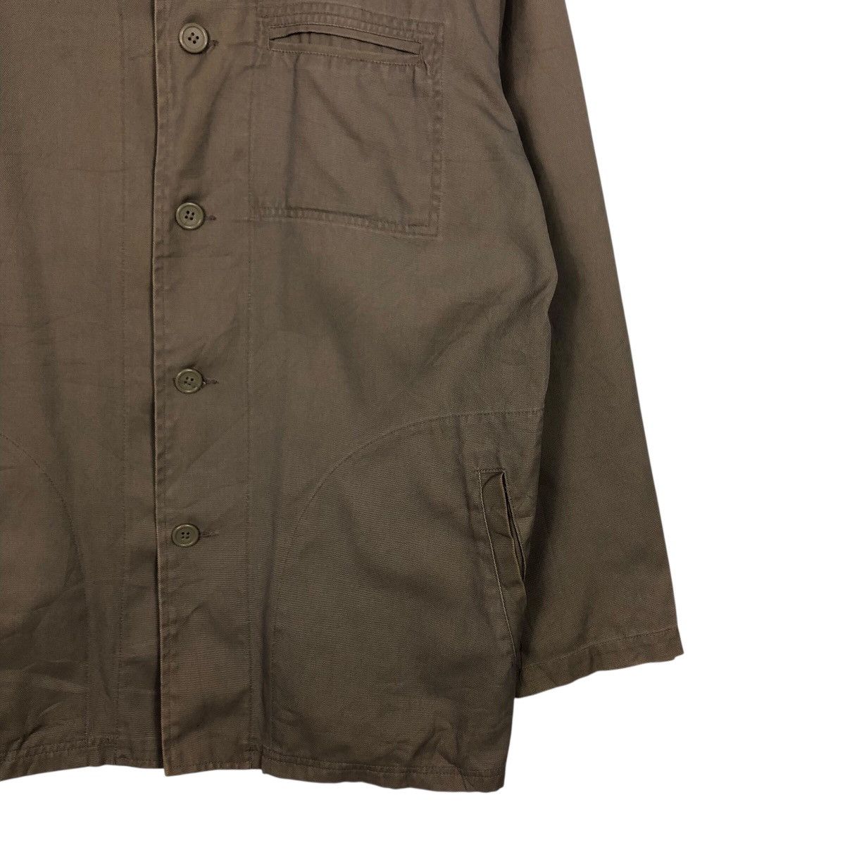 Issey Miyake Vintage Voirrggnn Voyage Work Jacket / Boxy Chore Coat Size US M / EU 48-50 / 2 - 6 Thumbnail