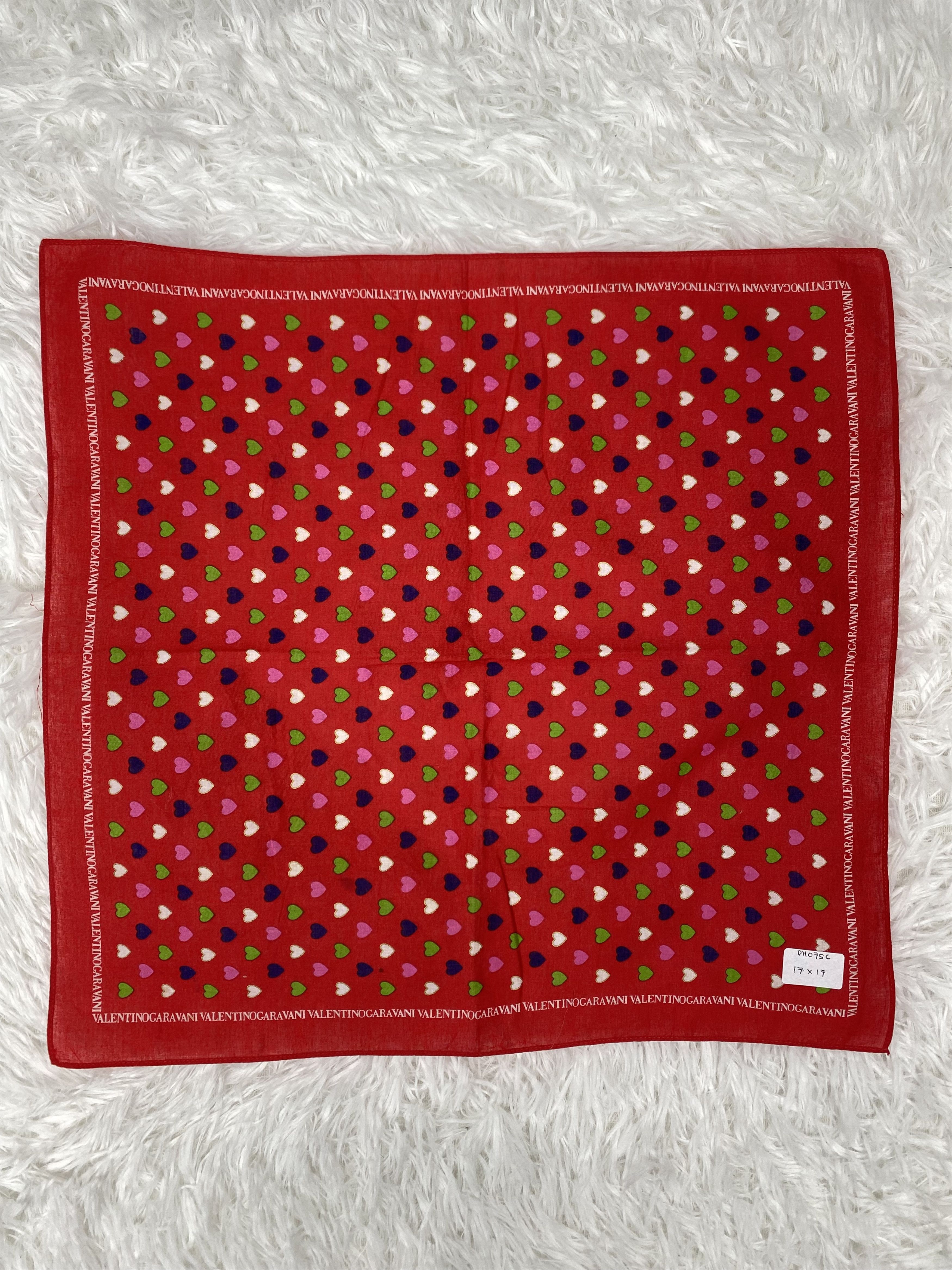 Vintage Vintage Valentino Garavani Handkerchief Neckerchief PH0756 Size ONE SIZE - 3 Thumbnail