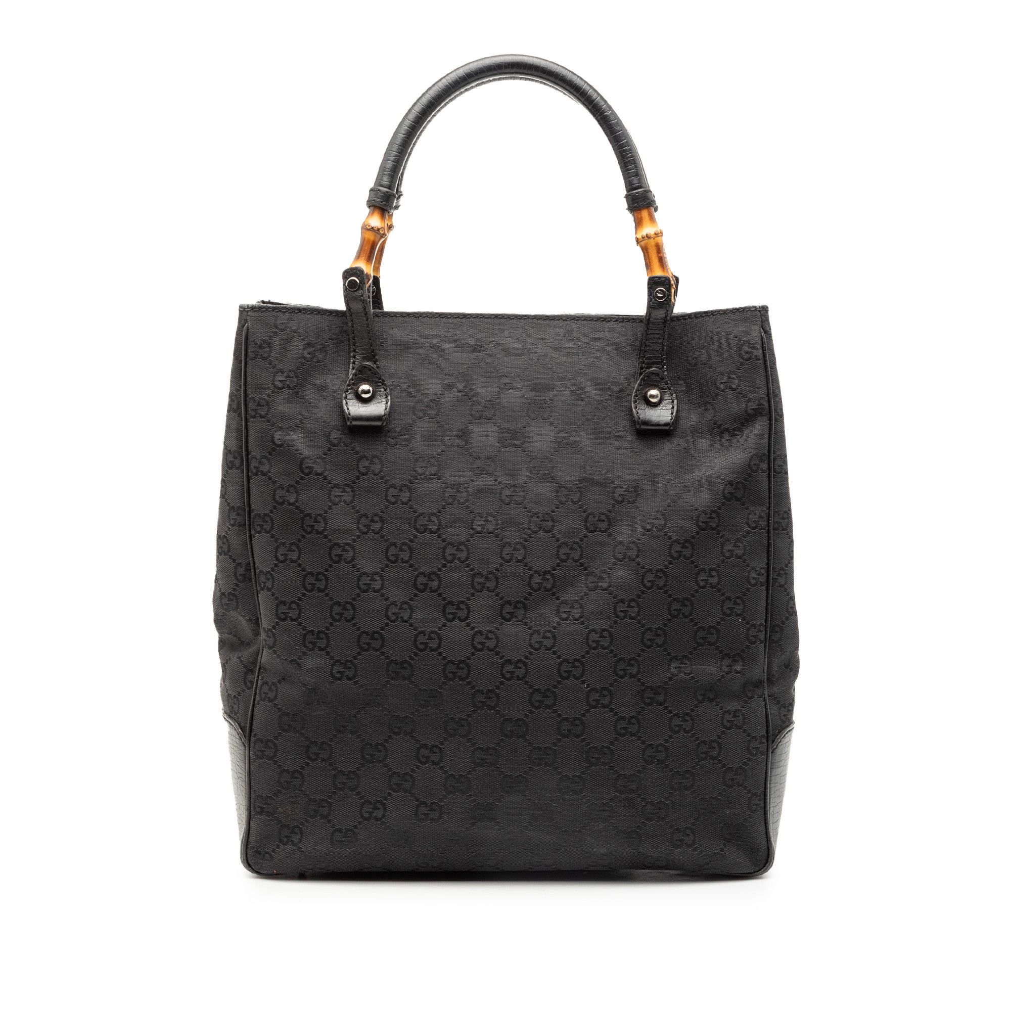 Gucci Gucci GG Canvas Bamboo Tote Size ONE SIZE - 1 Thumbnail