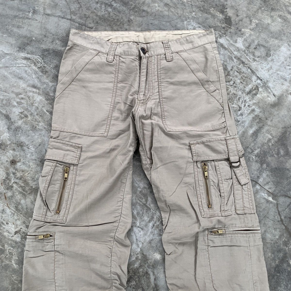 Japanese Brand Abahouse Bondage GOA LGB Style Cargo Pants Size US 31 - 4 Thumbnail