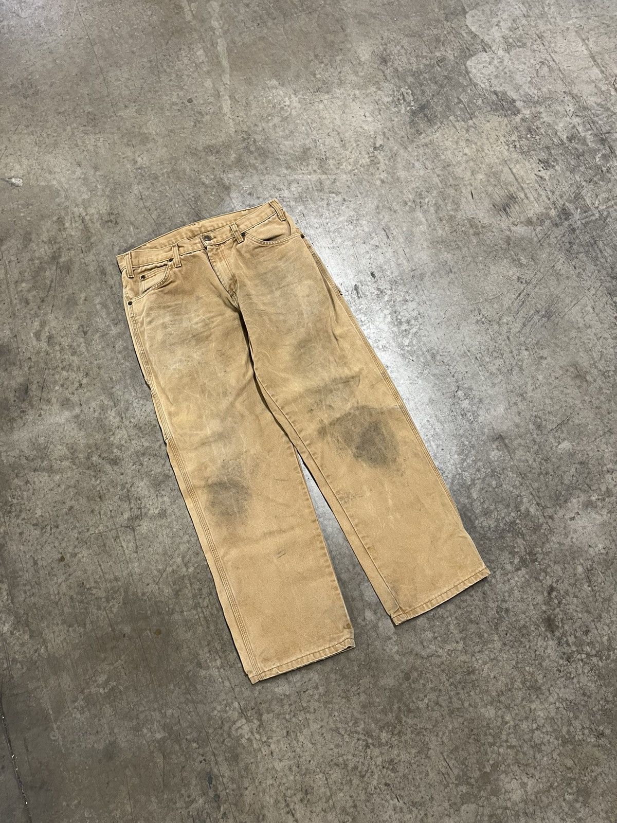 Dickies × Vintage Dickies vintage cargo carpenter pants y2k skater hype rare Size US 32 / EU 48 - 6 Thumbnail