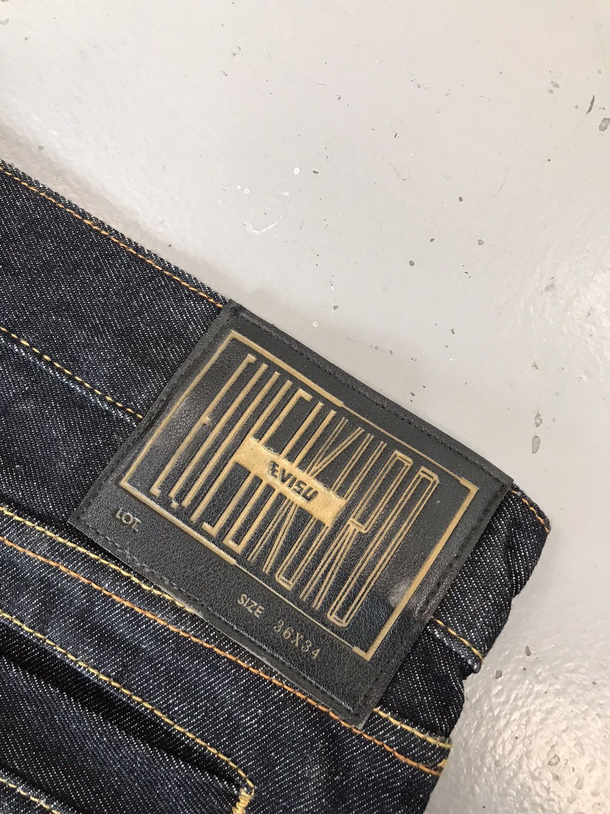Evisu Rare vintage Evisu kuro Osaka stretchseem denim Size US 36 / EU 52 - 8 Thumbnail