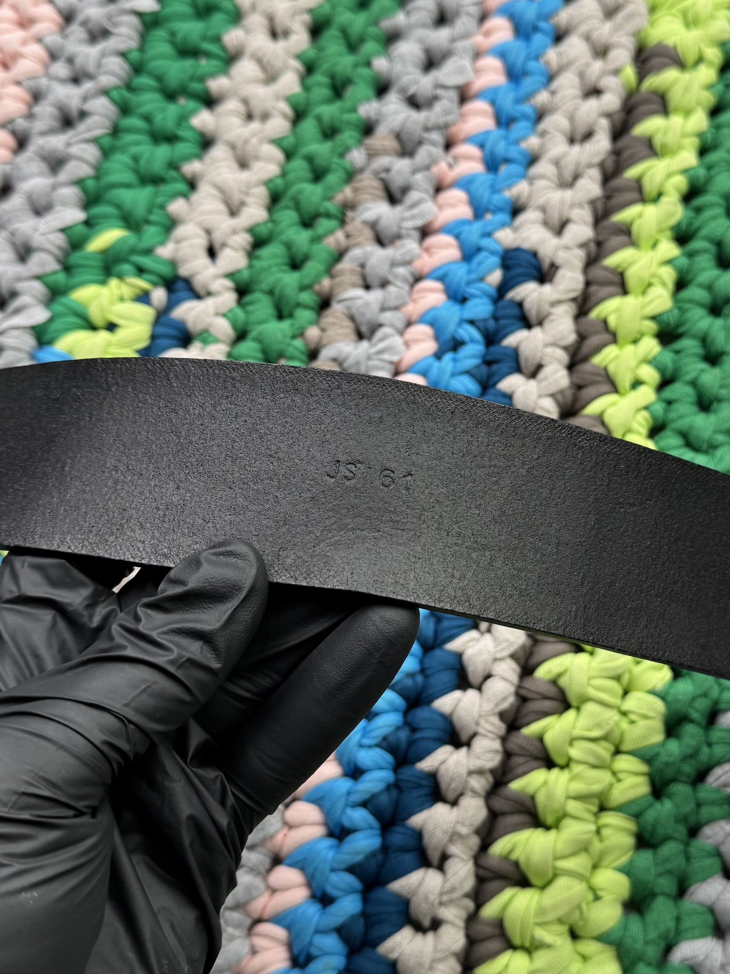 Jil Sander Jil Sander Vintage Leather Belt (V147)(D10) Size ONE SIZE - 6 Thumbnail