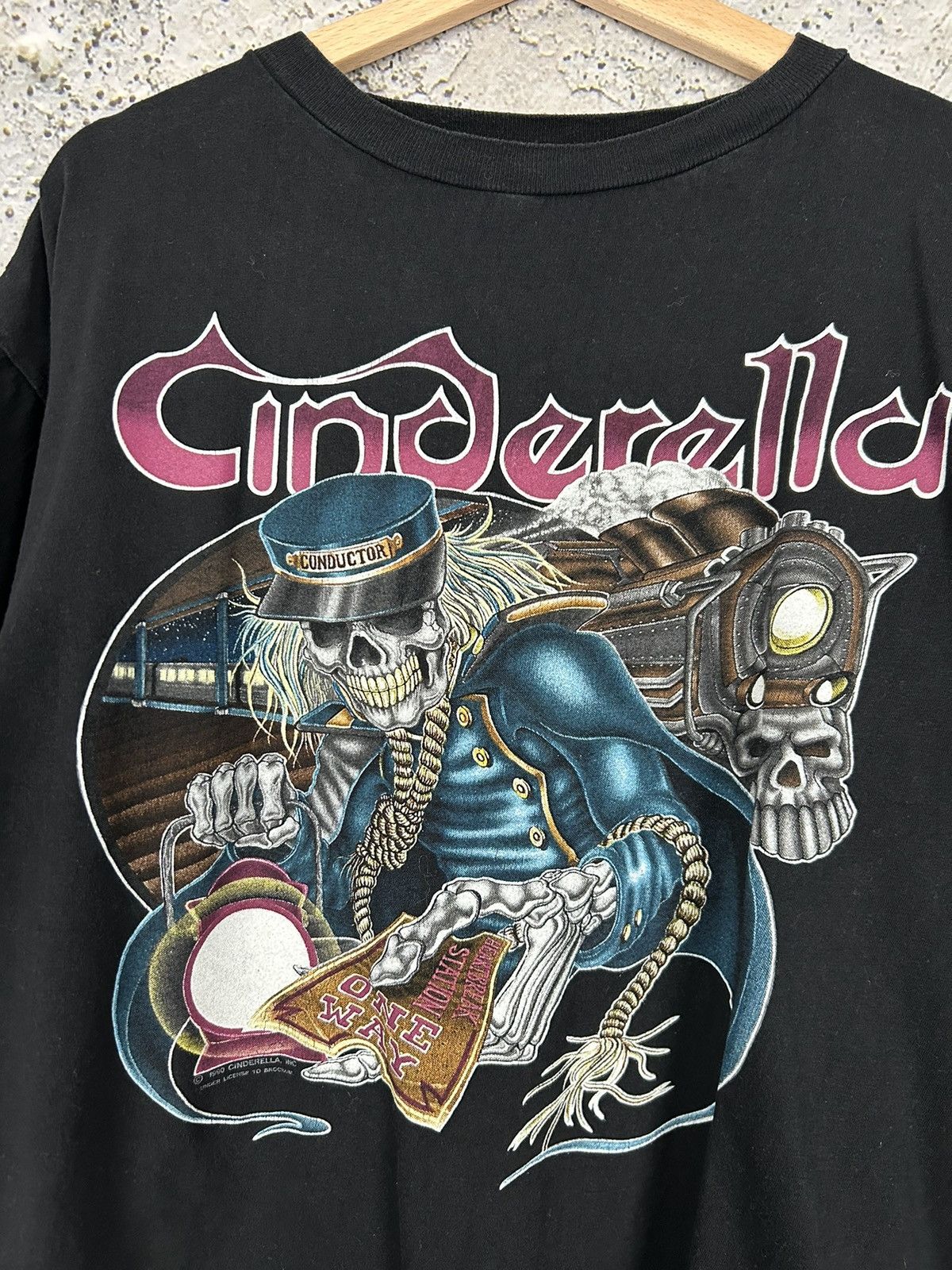 Band Tees × Vintage Vintage Cinderella Rock Band Tee 90s Rare Metal Size US L / EU 52-54 / 3 - 3 Thumbnail