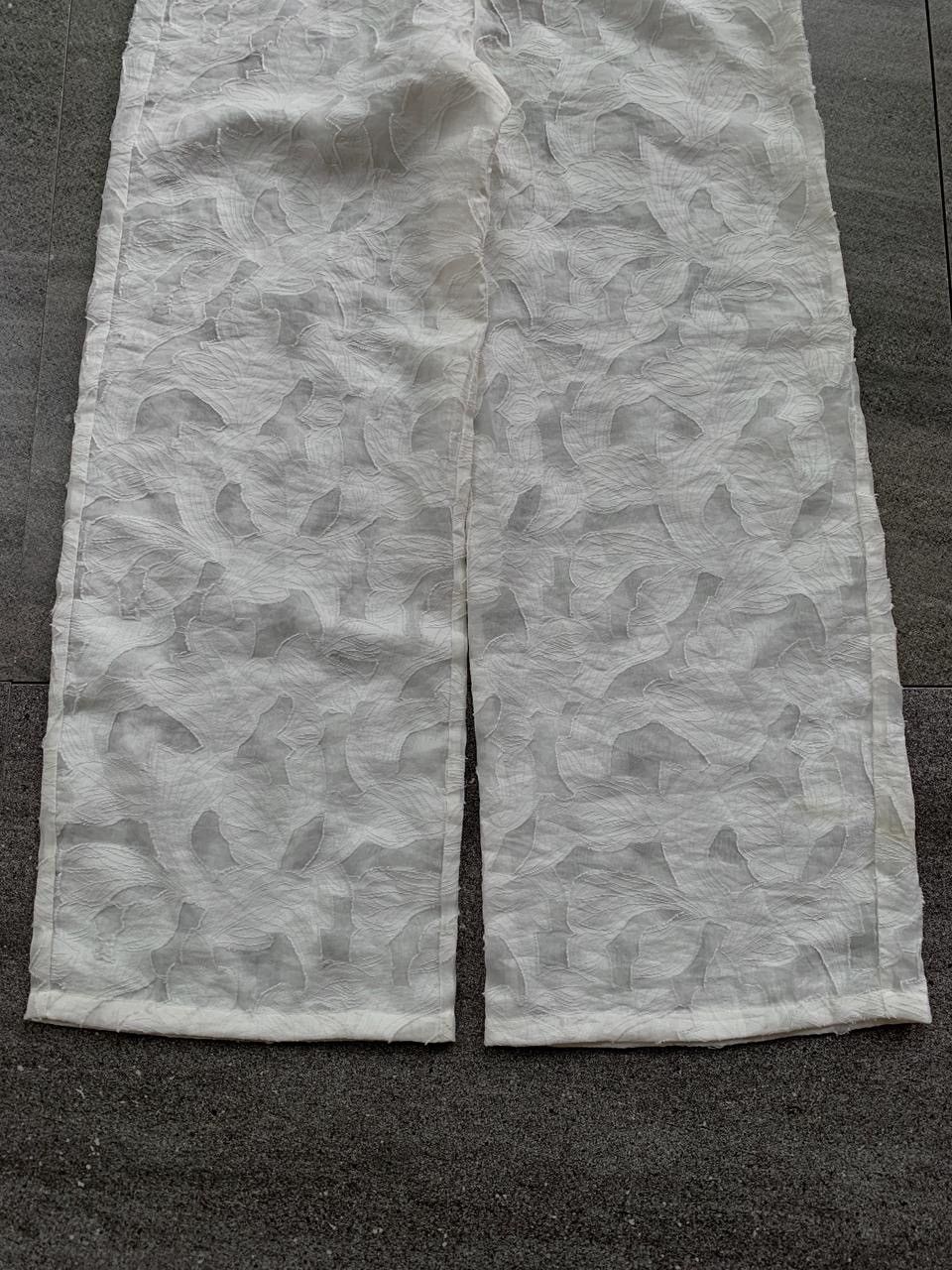 Yohji Yamamoto FREE TAX! Ys for Living Floral Jacquard Relaxed Pants Size US 27 - 3 Thumbnail