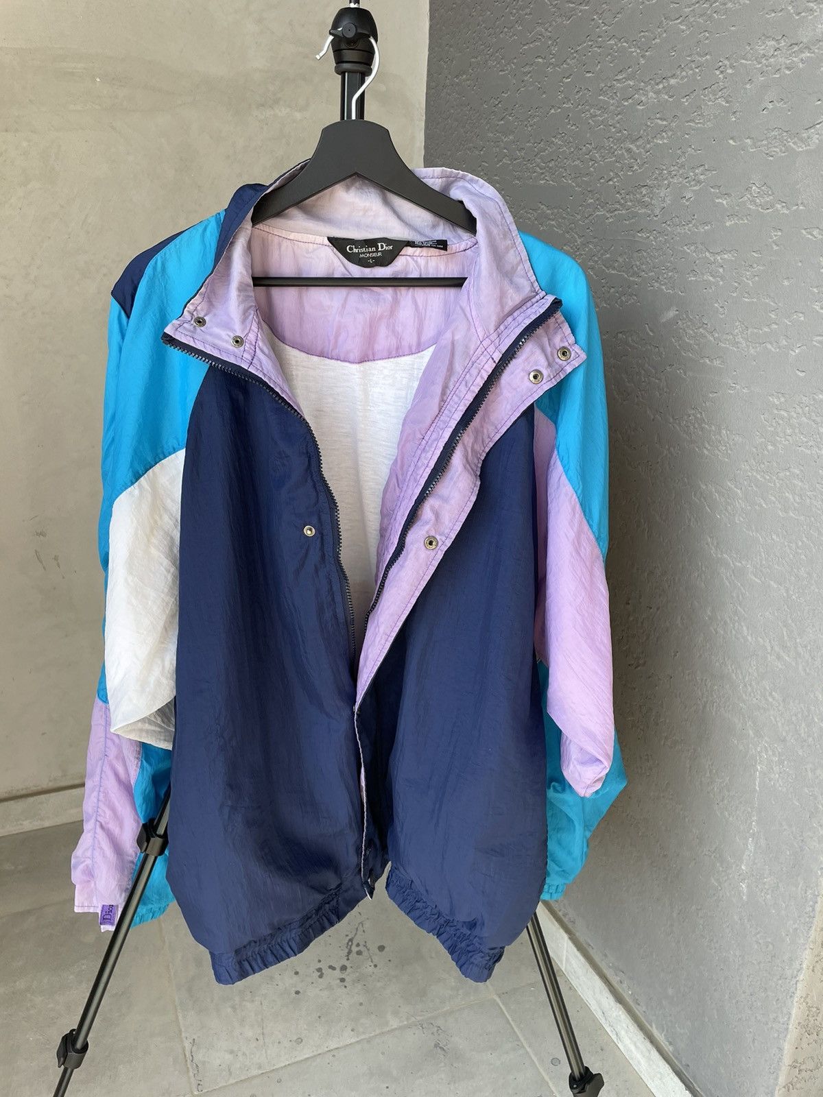 Christian Dior Monsieur × Dior × Vintage Christian Dior Sports Vintage Bomber Jacket Windbreaker Size US L / EU 52-54 / 3 - 15 Thumbnail