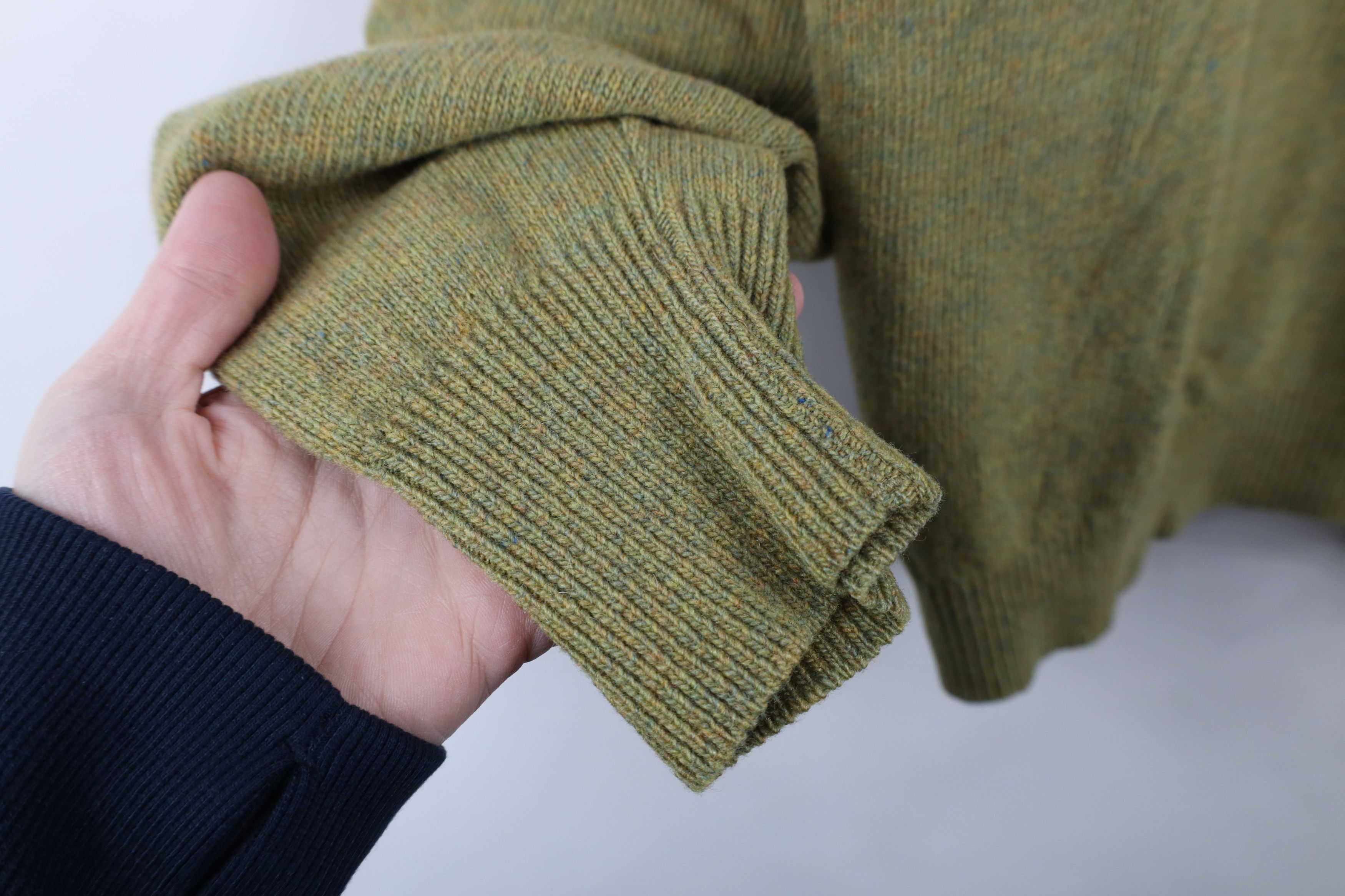 Vintage Vintage 70s Streetwear Rainbow Lambswool Knit Sweater USA Size US L / EU 52-54 / 3 - 4 Thumbnail