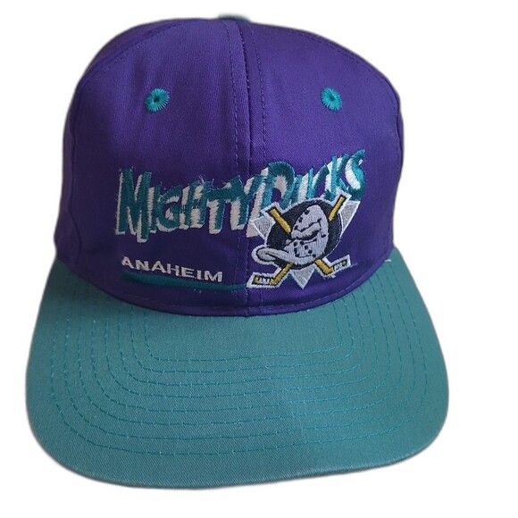 NHL Vtg Anaheim Mighty Ducks snapback hat cap Size ONE SIZE - 1 Thumbnail