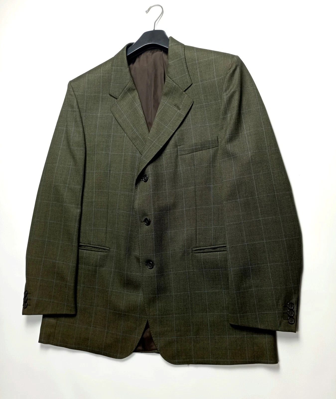 Gieves & Hawkes Gieves & Hawkes Tweed Blazer Savile Row London Green Size 48R - 5 Thumbnail