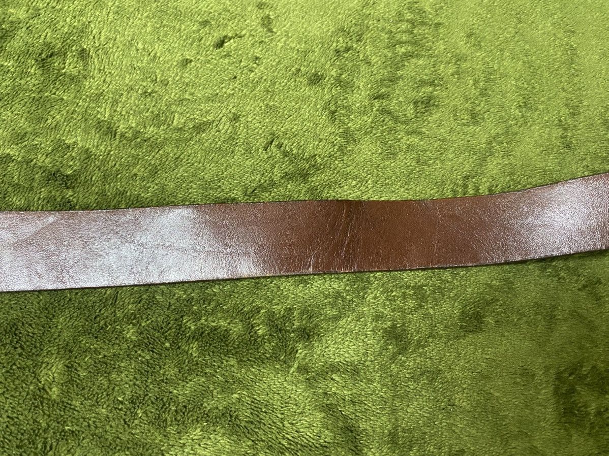 Evisu Evisu brown leather belt Size 32 - 9 Thumbnail
