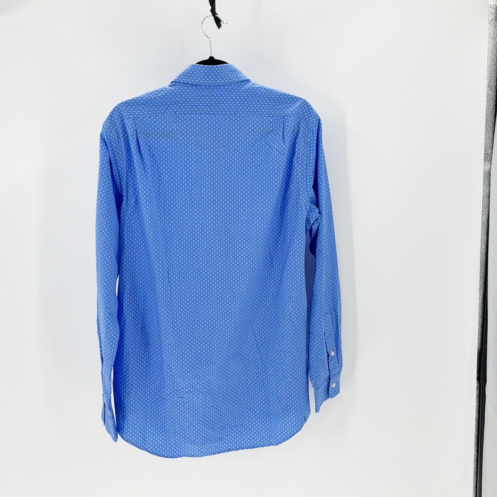 Polo Ralph Lauren Polo Ralph Lauren blue white classic fit button down preppy Size US M / EU 48-50 / 2 - 2 Thumbnail