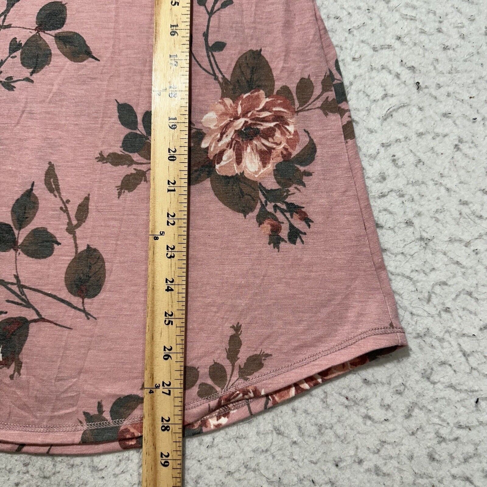 Other Agnes & Dora Small Everyday Tee Pink Floral T Shirt Top Size S / US 4 / IT 40 - 9 Thumbnail