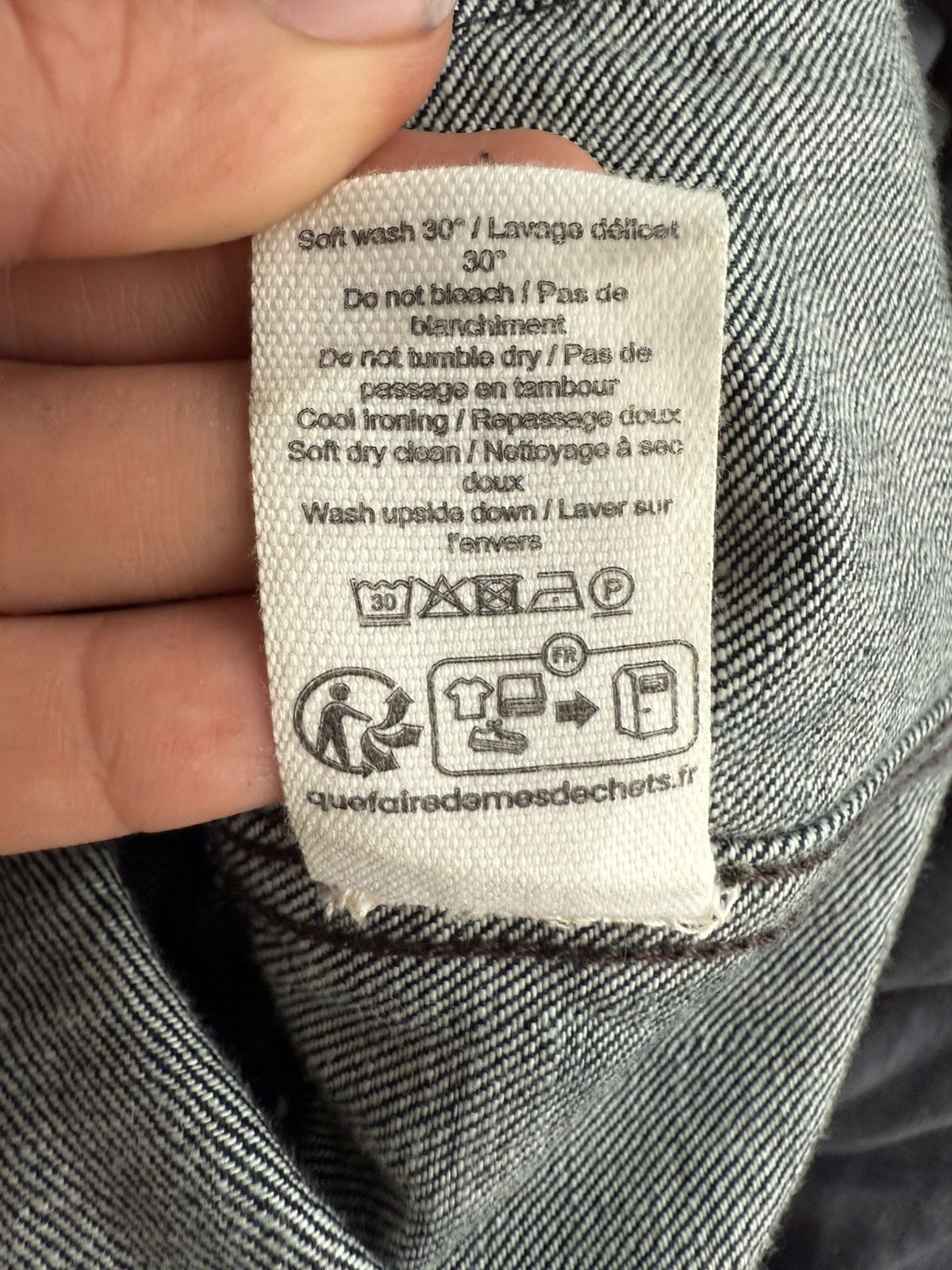Lemaire Lemaire denim trucker jacket Size US XL / EU 56 / 4 - 7 Thumbnail