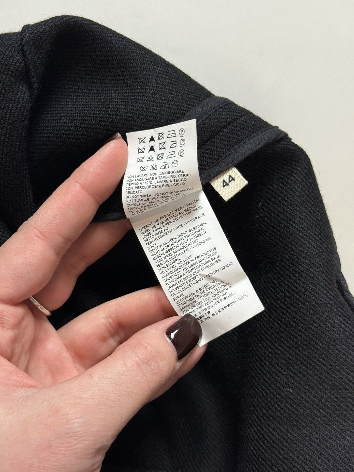 Marni Marni Comessa Ladies AW2011 Virgin Wool Pencil Skirt Size 44 Size 30" / US 8 / IT 44 - 13 Thumbnail