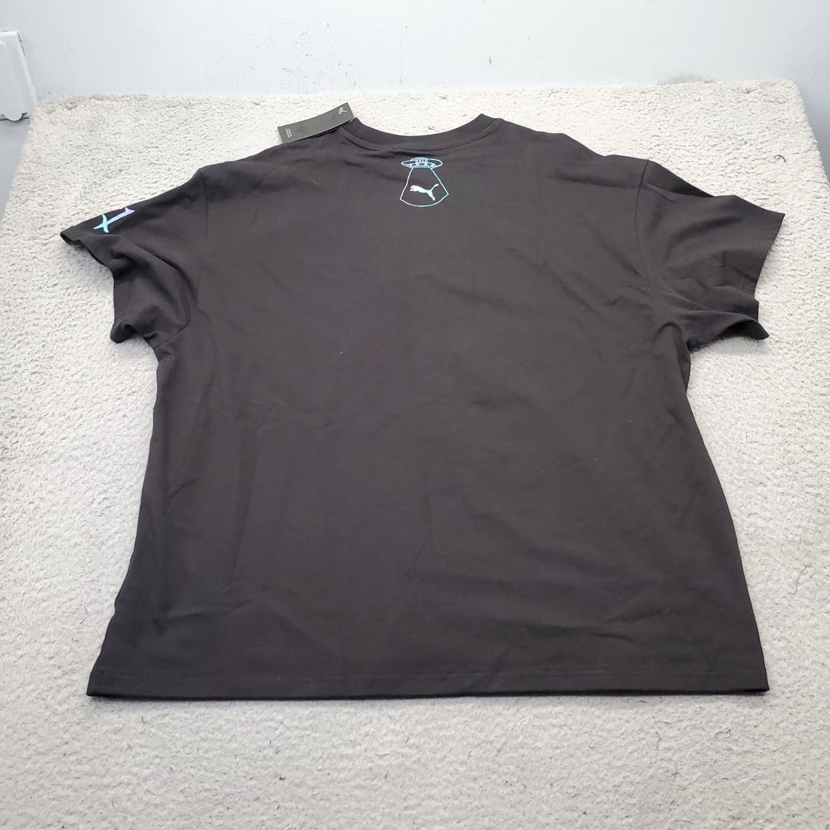 Puma PUMA Melo Reflections Basketball T-Shirt Mens L Multicolor Nike? Size US L / EU 52-54 / 3 - 2 Thumbnail