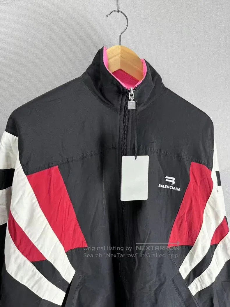 Balenciaga Balenciaga Black Red Double-Sided Jacket XS. Size US XS / EU 42 / 0 - 3 Thumbnail
