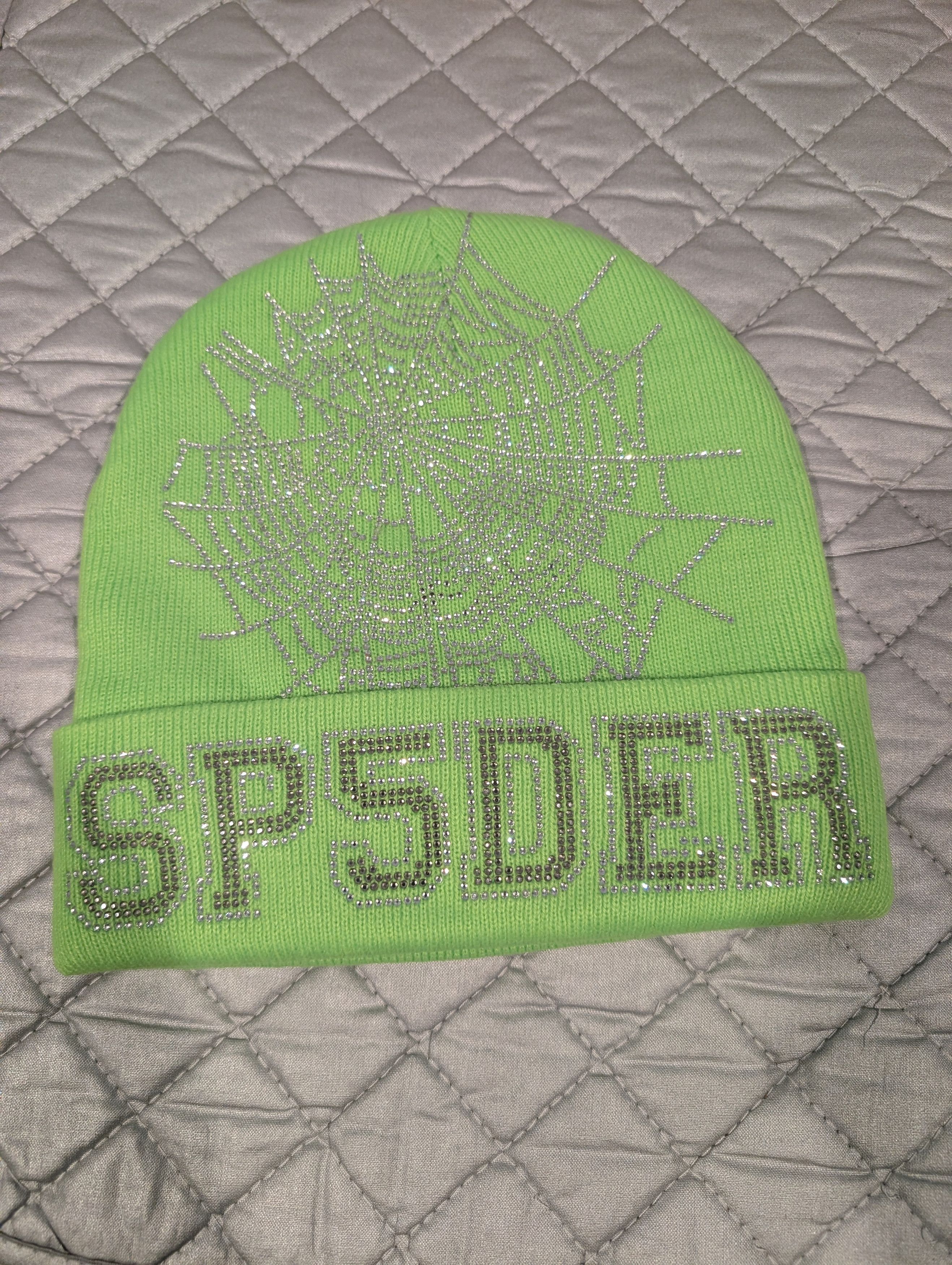 Sp5der Sp5der Web Beanie 'Slime Green' Size ONE SIZE - 1 Thumbnail