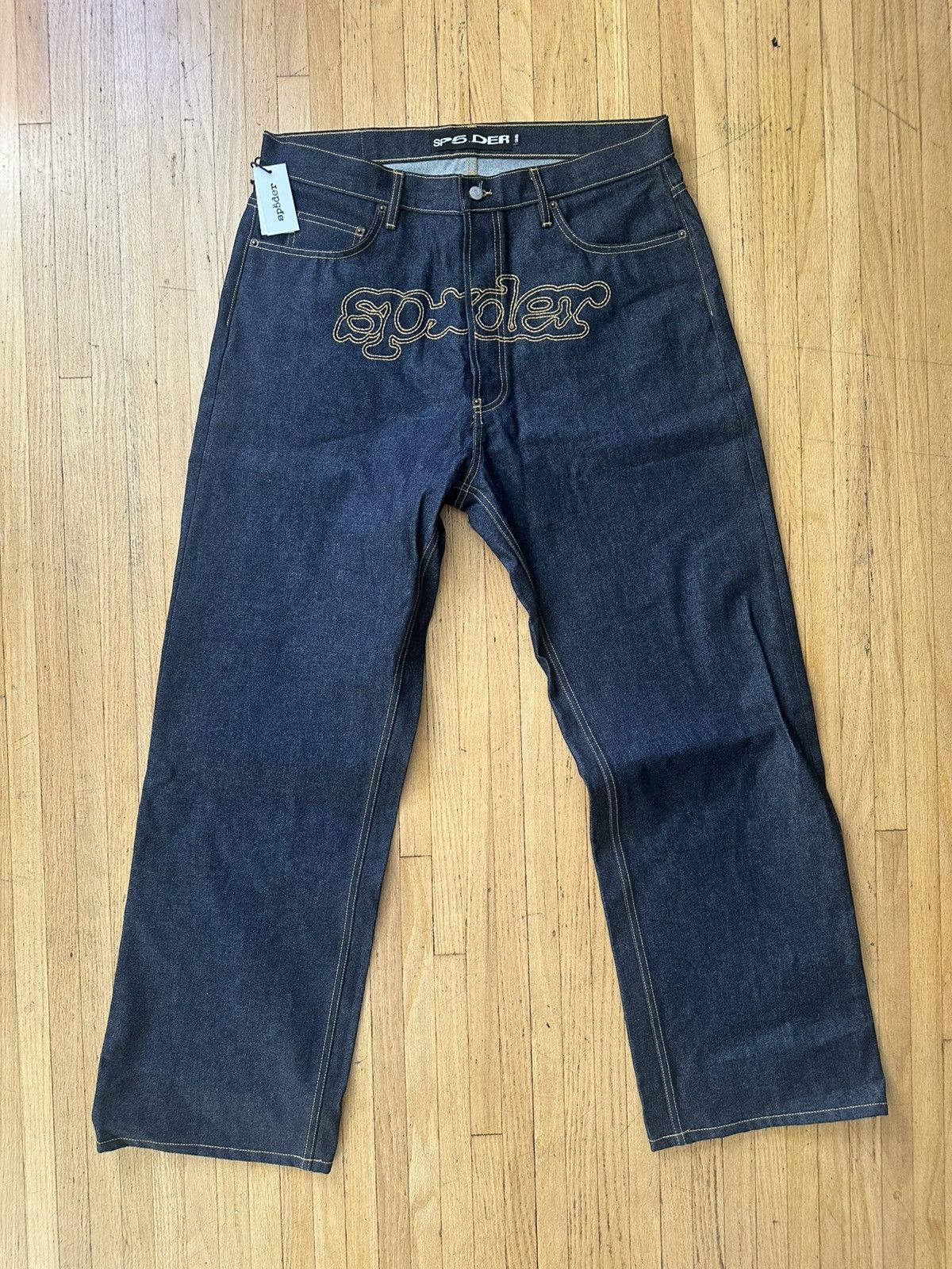 Sp5der Sp5der V3 Punk Denim Jeans Size US 36 / EU 52 - 1 Thumbnail