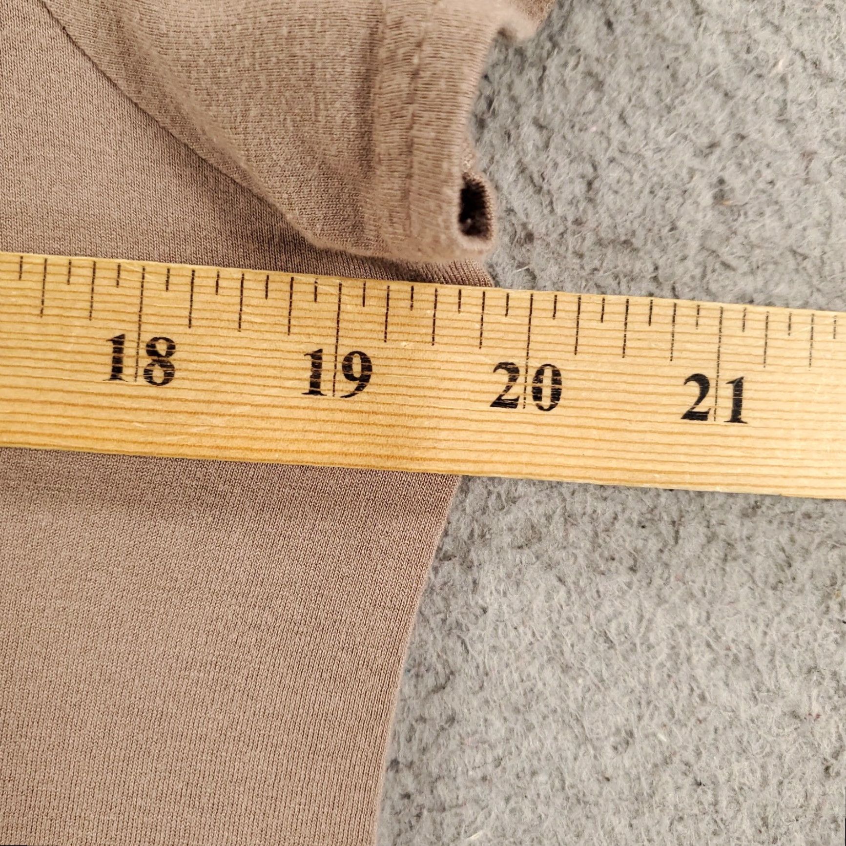 Vintage Garnet Hill Dress Womens Medium Brown Pockets Gathered Front Scoop neck Pullover Size M / US 6-8 / IT 42-44 - 5 Thumbnail