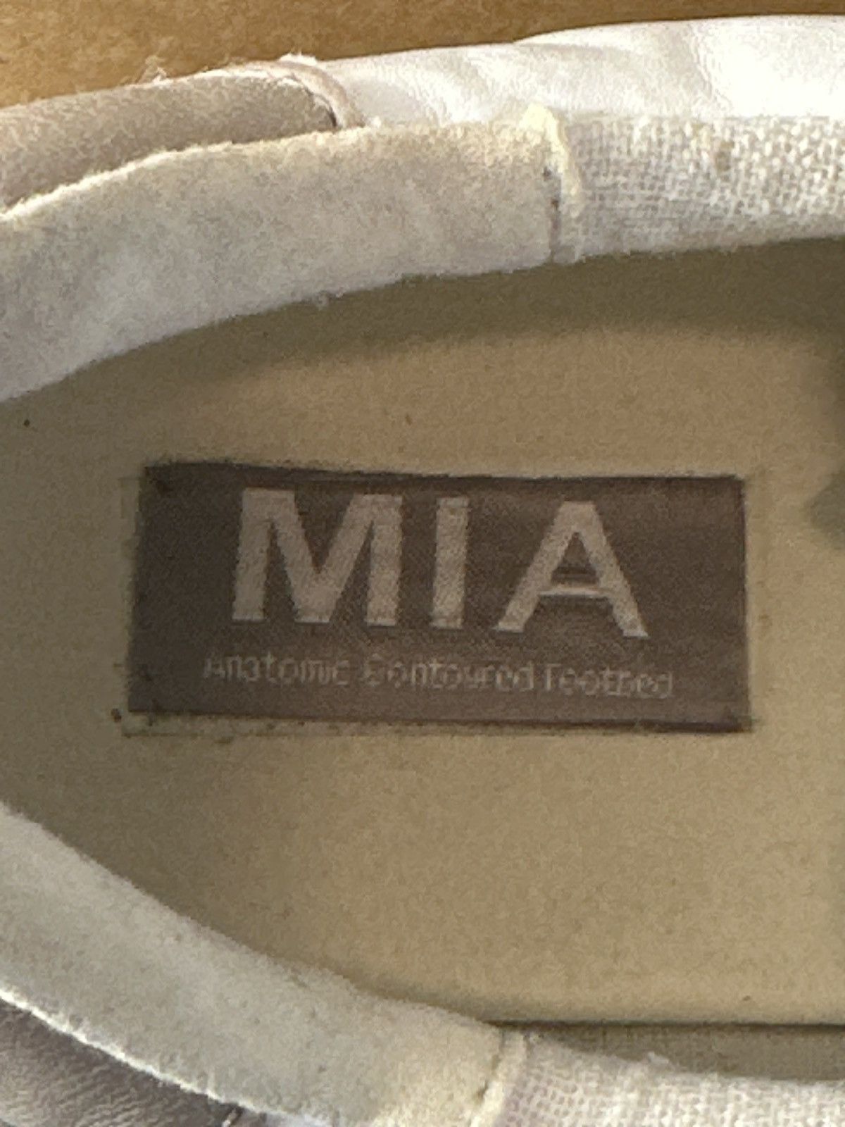 Veja MIA Womens Sneaker Shoes White/Taupe Size US 7.5 / IT 37.5 - 8 Thumbnail