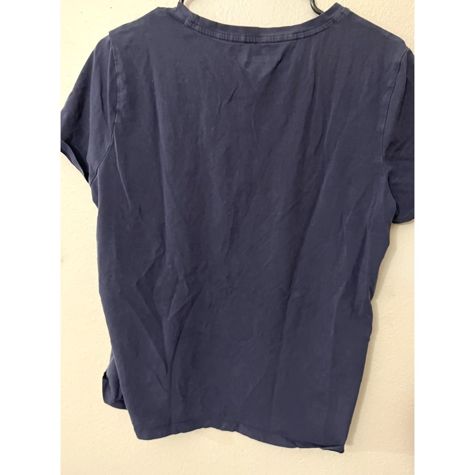 Tommy Hilfiger TOMMY HILFIGER Sport T-Shirt Navy Blue Women's Medium Short Sleeve Casual Size M / US 6-8 / IT 42-44 - 3 Thumbnail