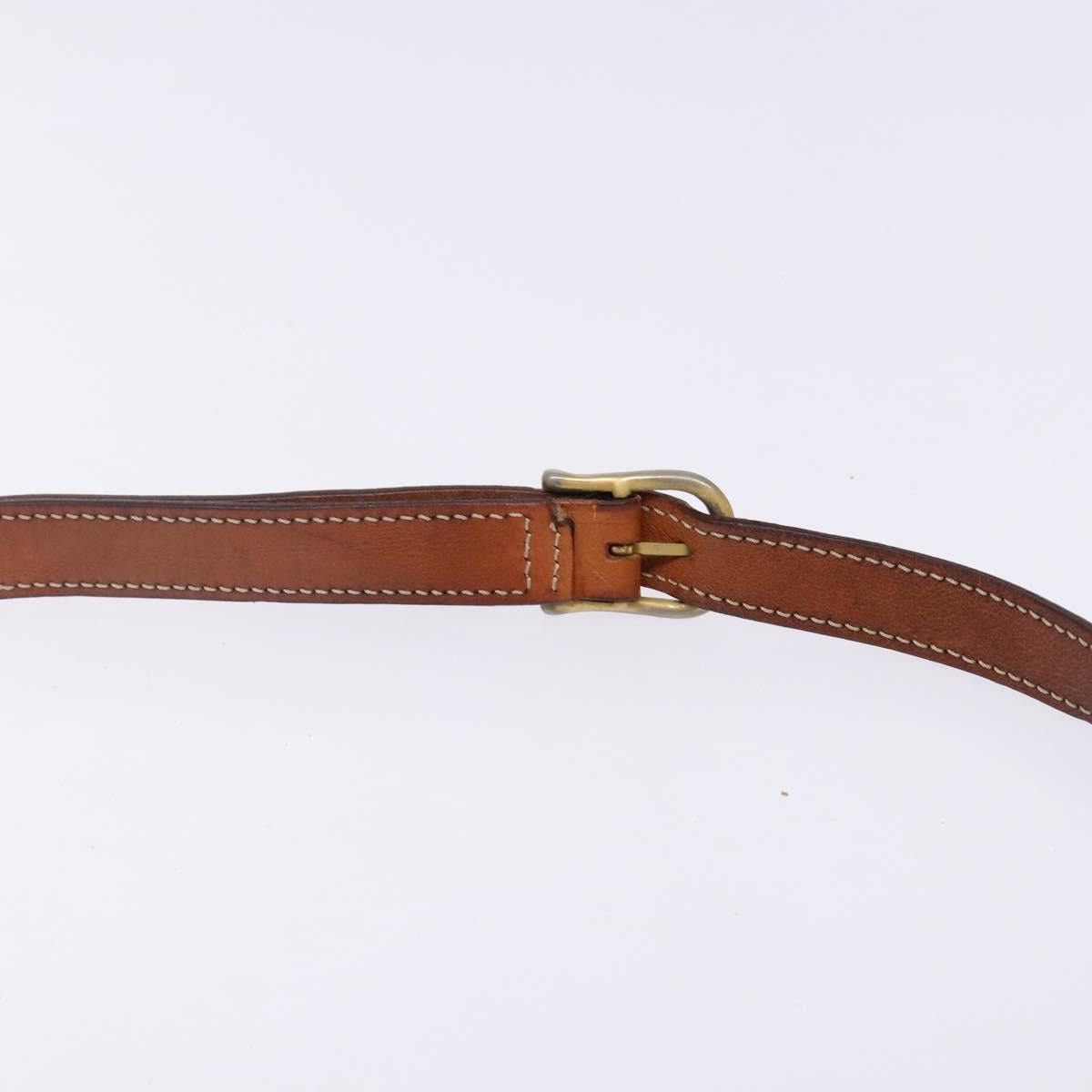 Celine CELINE Macadam Canvas Circle Shoulder Bag Pvc Leather Brown Size ONE SIZE - 8 Thumbnail
