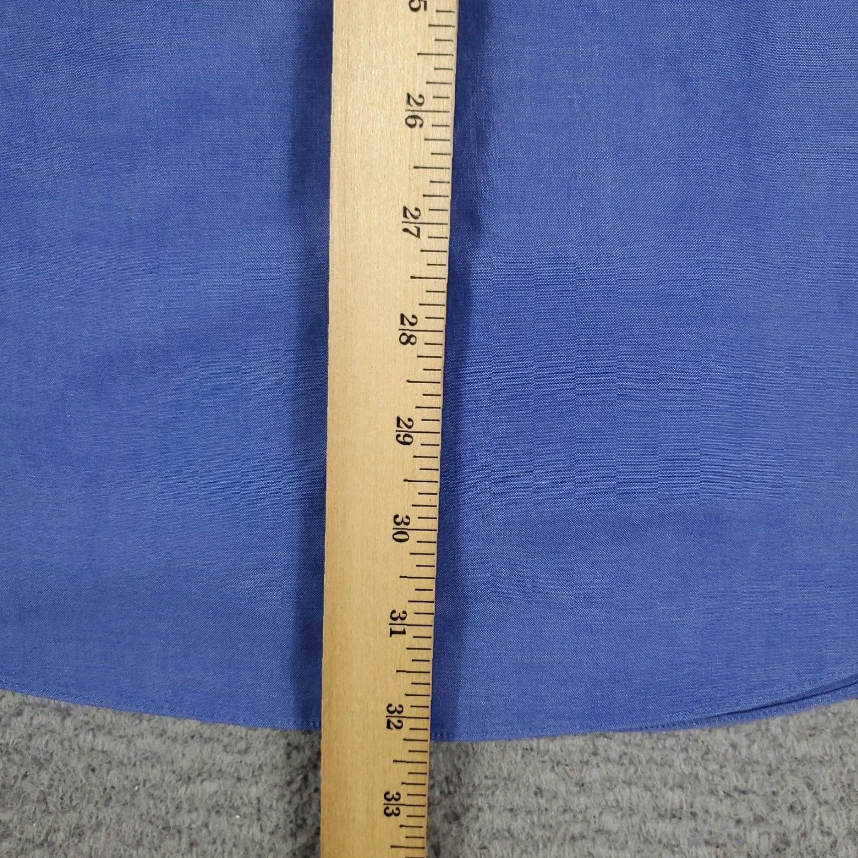 Brooks Brothers Brooks Brothers Dress Shirt Mens Size 15.5 Blue Long Sleeve Button-Down Size 40R - 4 Thumbnail
