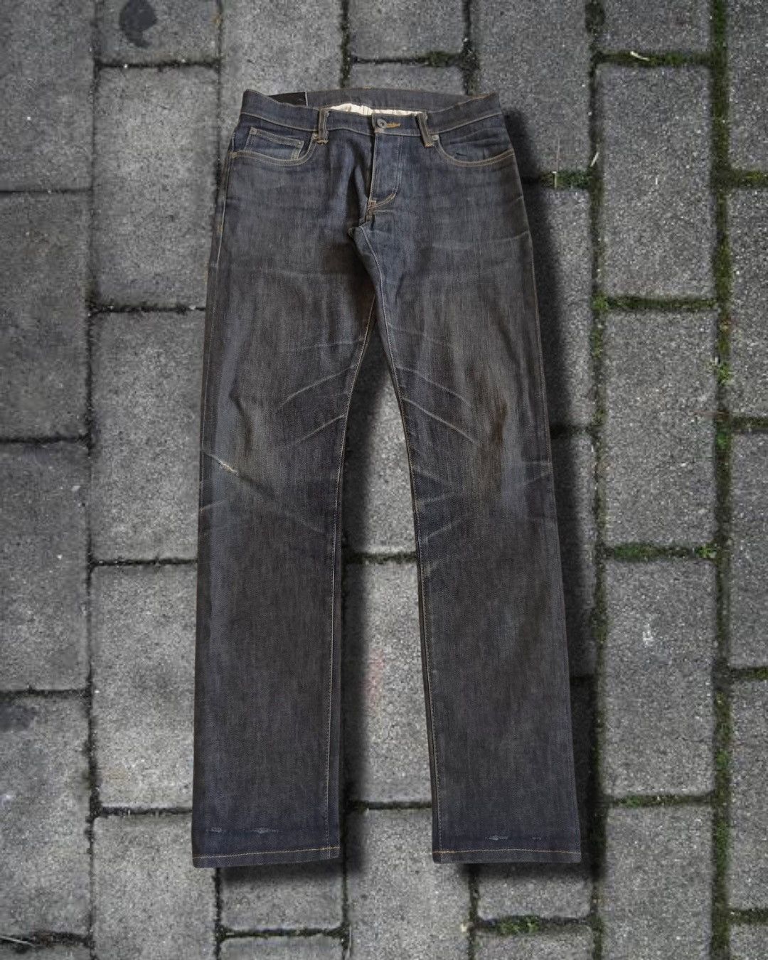 Kazuyuki Kumagai Attachment a/w 2014 murashi stretch denim super slim Size US 30 / EU 46 - 1 Thumbnail