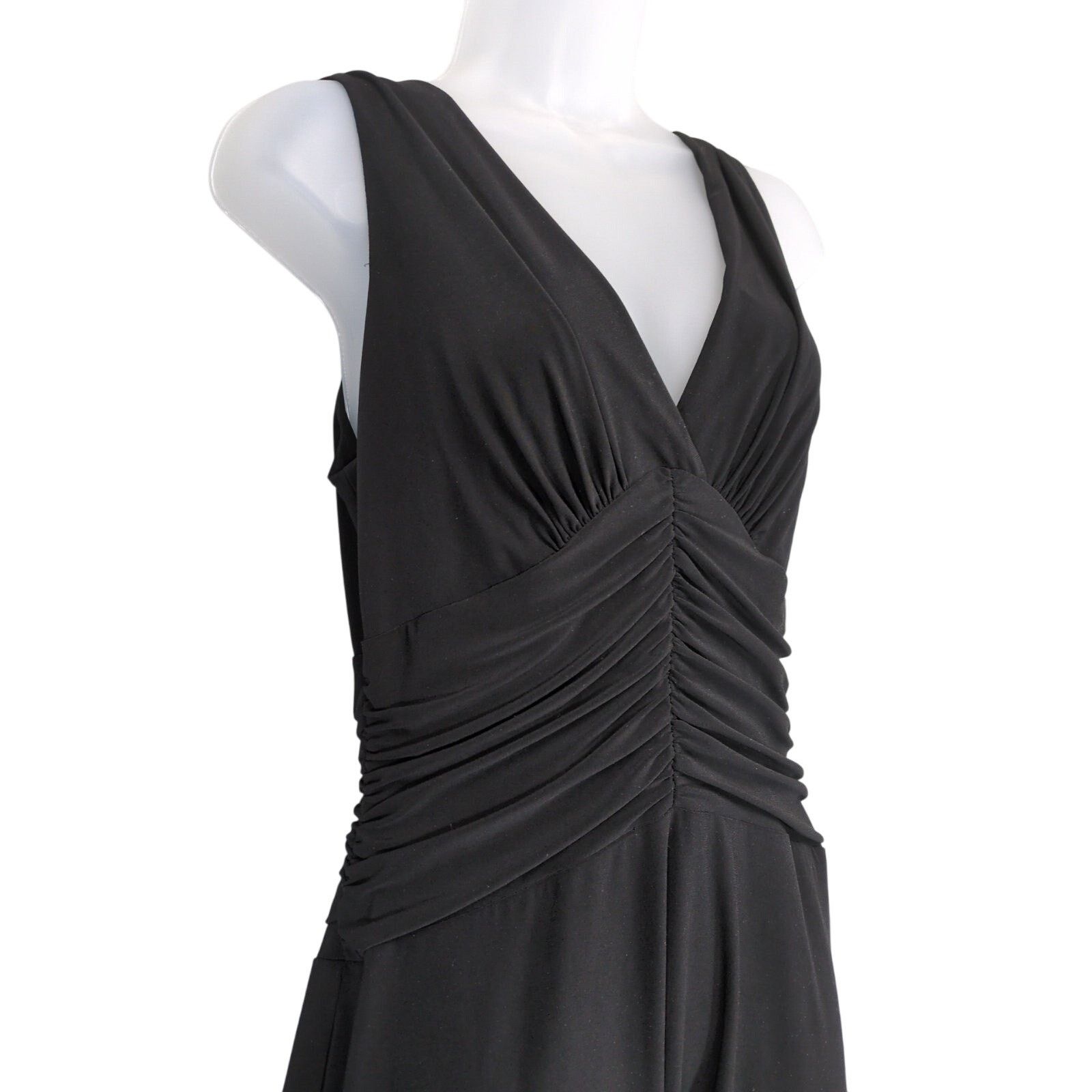 Jones New York Jones New York Sz 8 Little Black Sleeveless Midi Dress Size M / US 6-8 / IT 42-44 - 2 Thumbnail